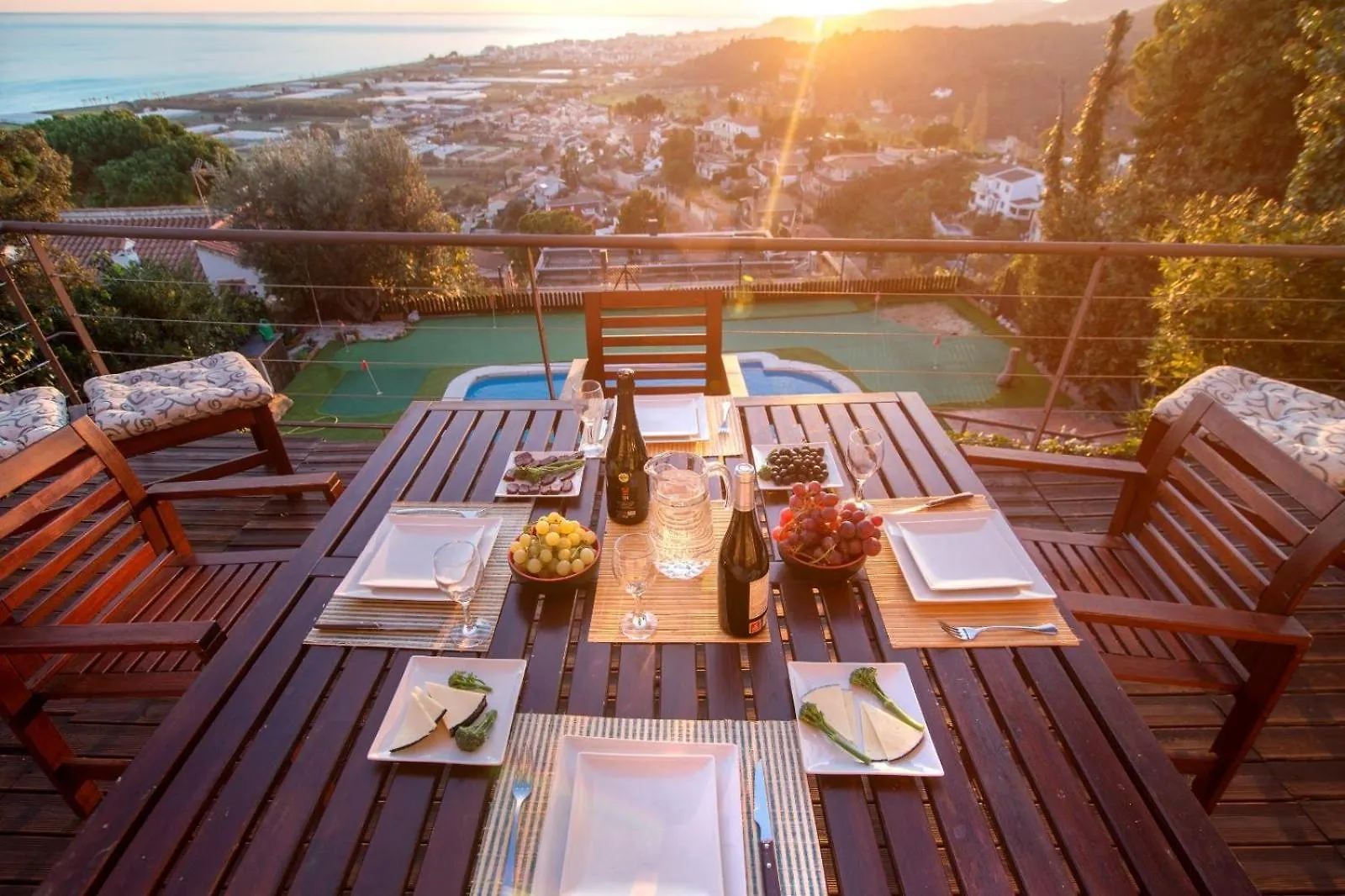 Villa con piscina privada climatizada Santa Susanna Сasa de vacaciones