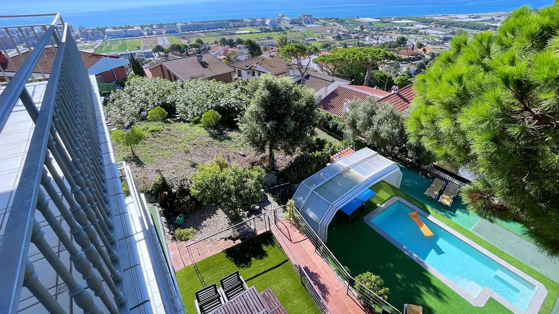 Villa con piscina privada climatizada Santa Susanna